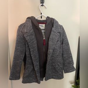 Blazer sweaters with hoodie